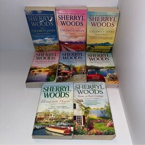 Sherryl woods lot of 8 romance paperback books